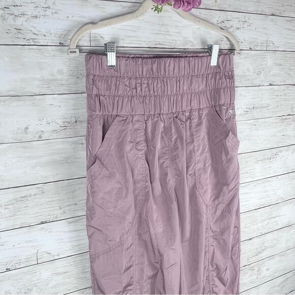 NEW Size Large Free People Movement Mauve High Rise Relaxed The Way Home Jogger - Picture 9 of 11